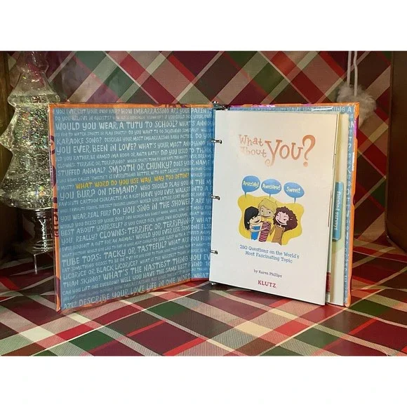 What About You? 280 Questions Worlds Most Fascinating Topic Ring-bound Book NEW - Picture 4 of 7
